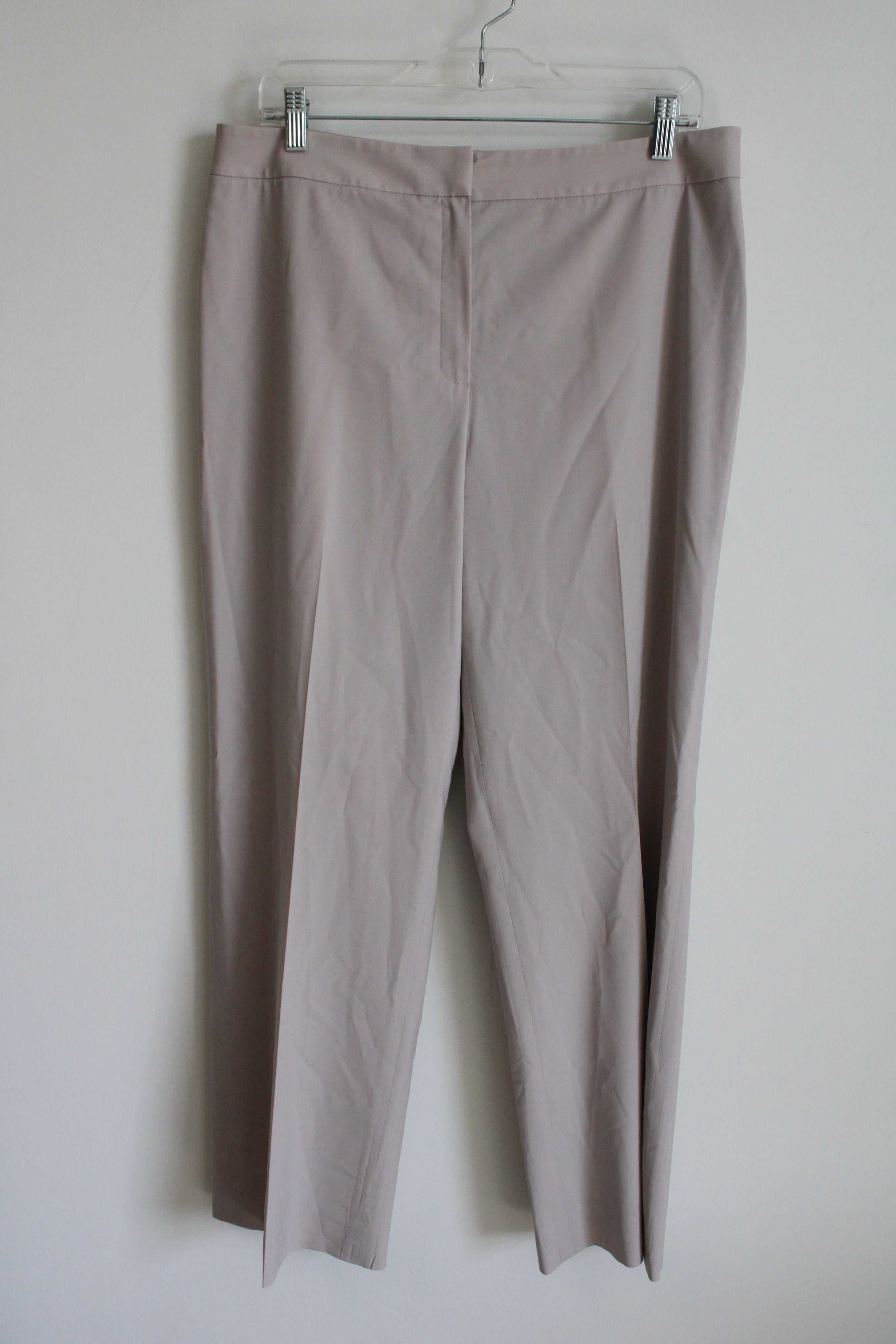 Lafayette 148 New York Stretch Wool Pale Lavendar Trouser Pants | 12