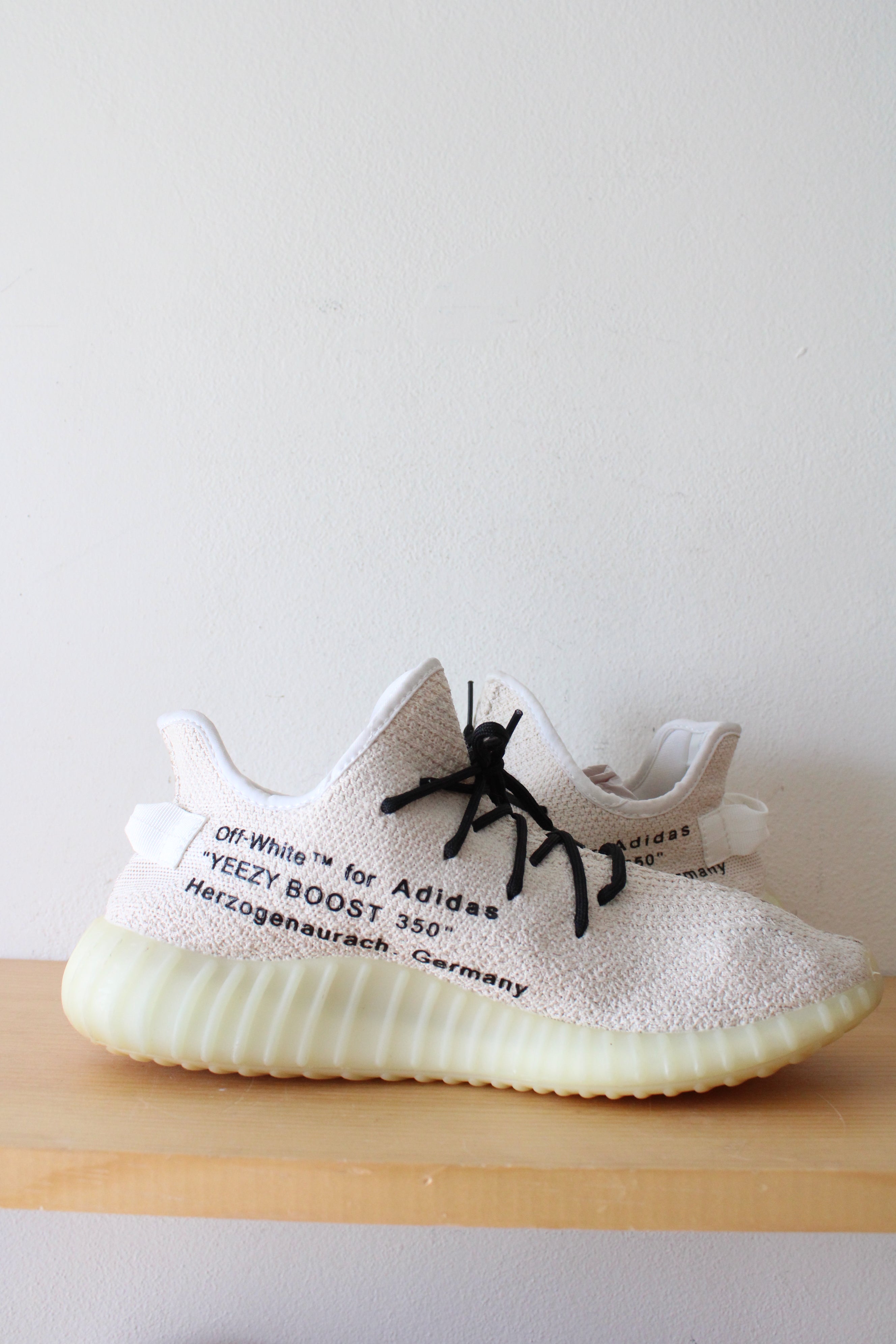 Adidas Off-White Yeezy Boost 350 Sneakers | Size 11.5