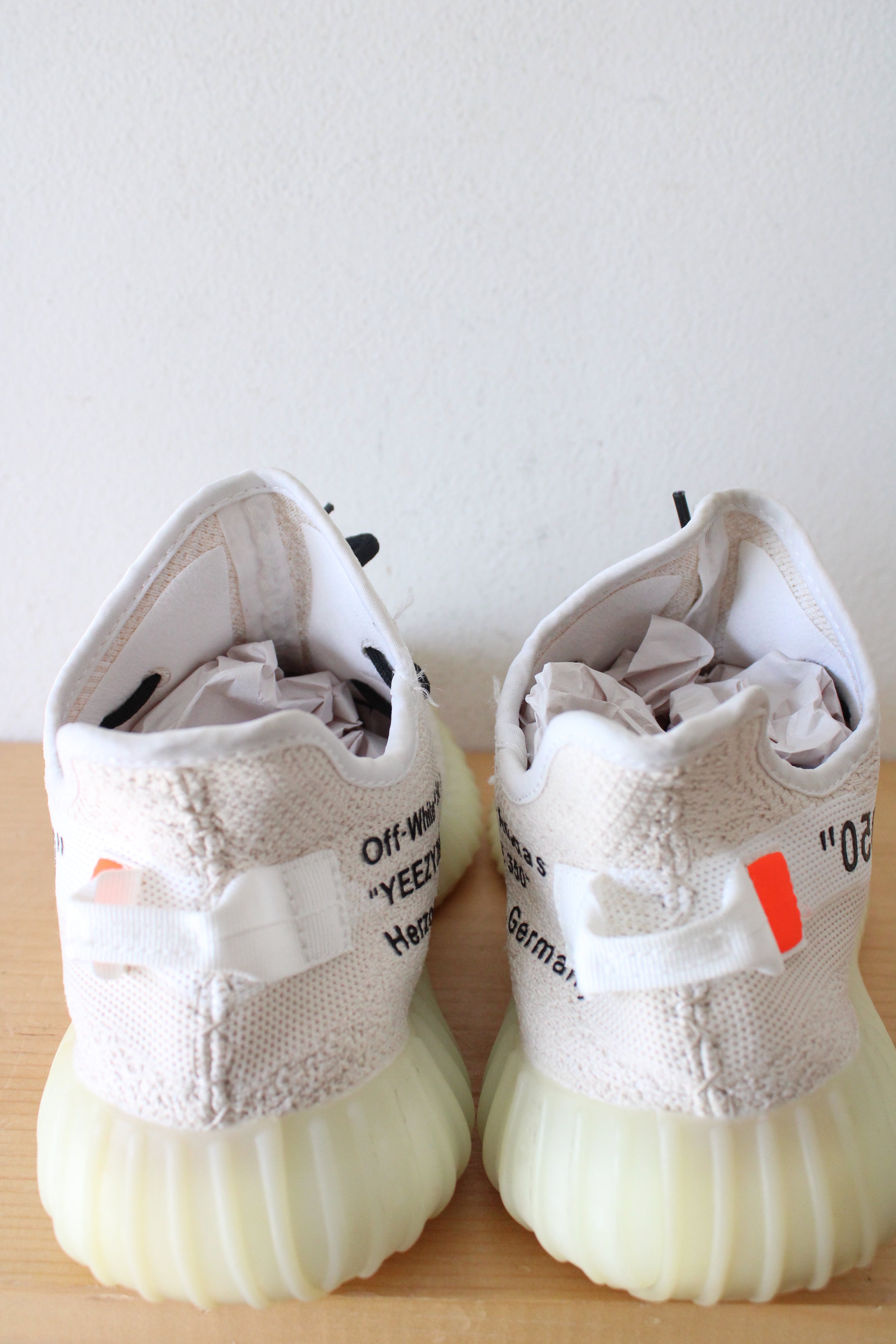 Adidas yeezy off white price best sale