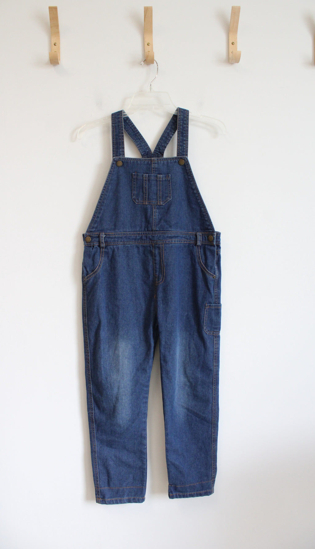 Grand Wish Dark Wash Denim Overalls | 10
