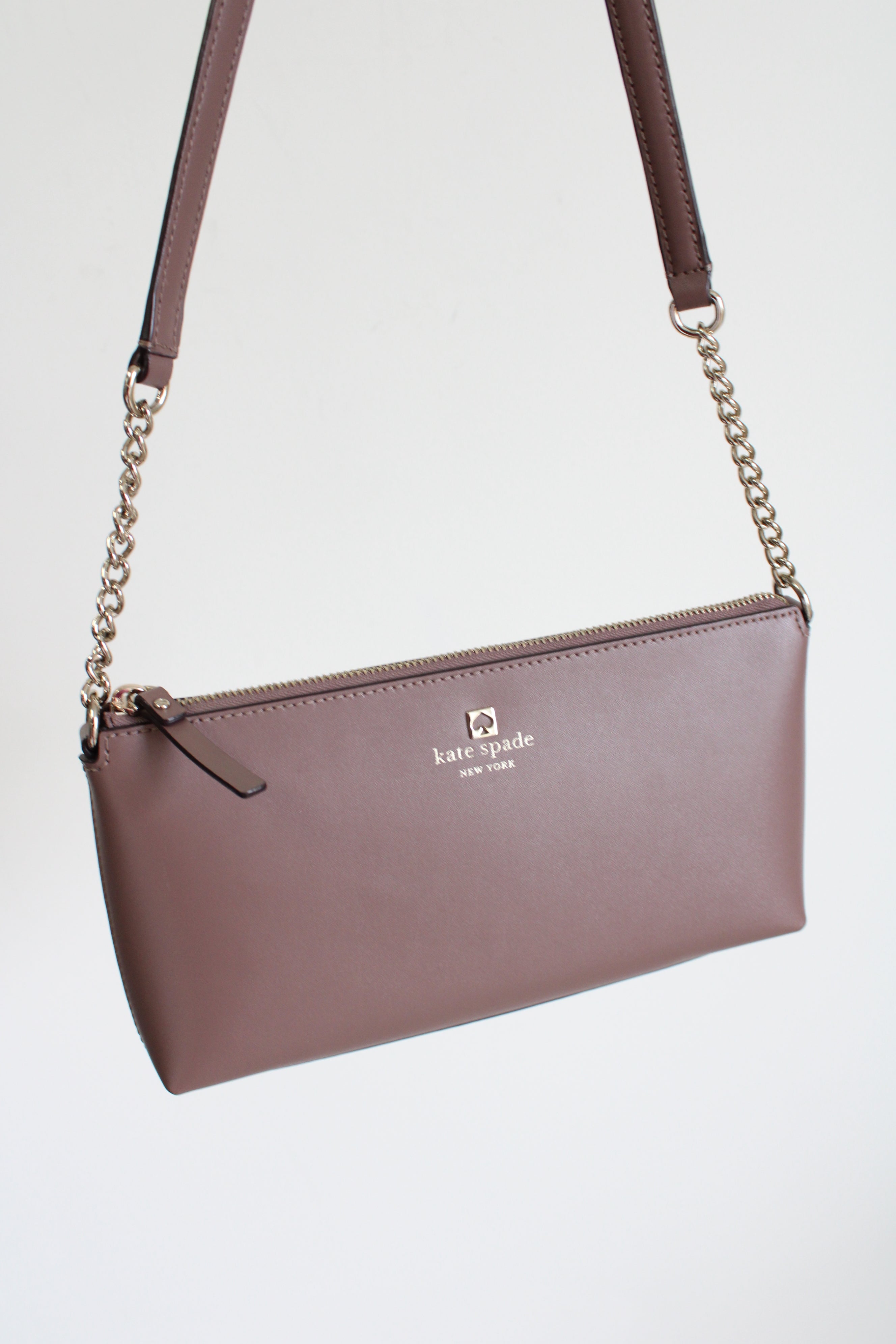 Kate Spade Declan Sawyer Street Rainy Day Mauve Crossbody Jubilee Thrift