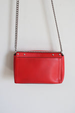 Michael Kors Studded Red Kinsley Crossbody Bag