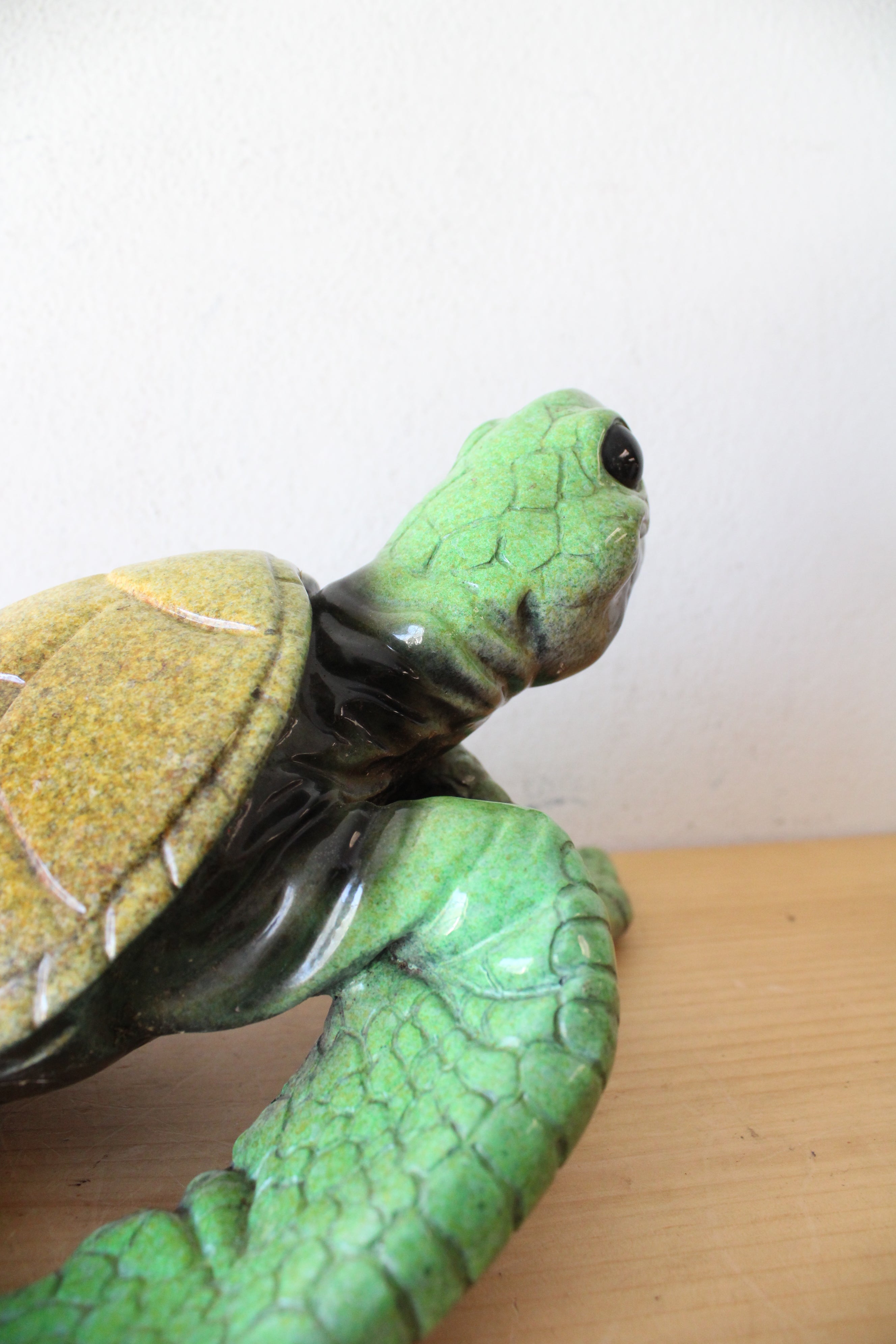 Kitty's Critters Seymour The Sea Turtle Ceramic Figurine