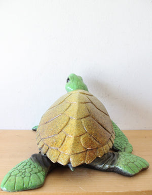 Kitty's Critters Seymour The Sea Turtle Ceramic Figurine