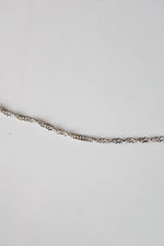 Sterling Silver Twist 24" Necklace