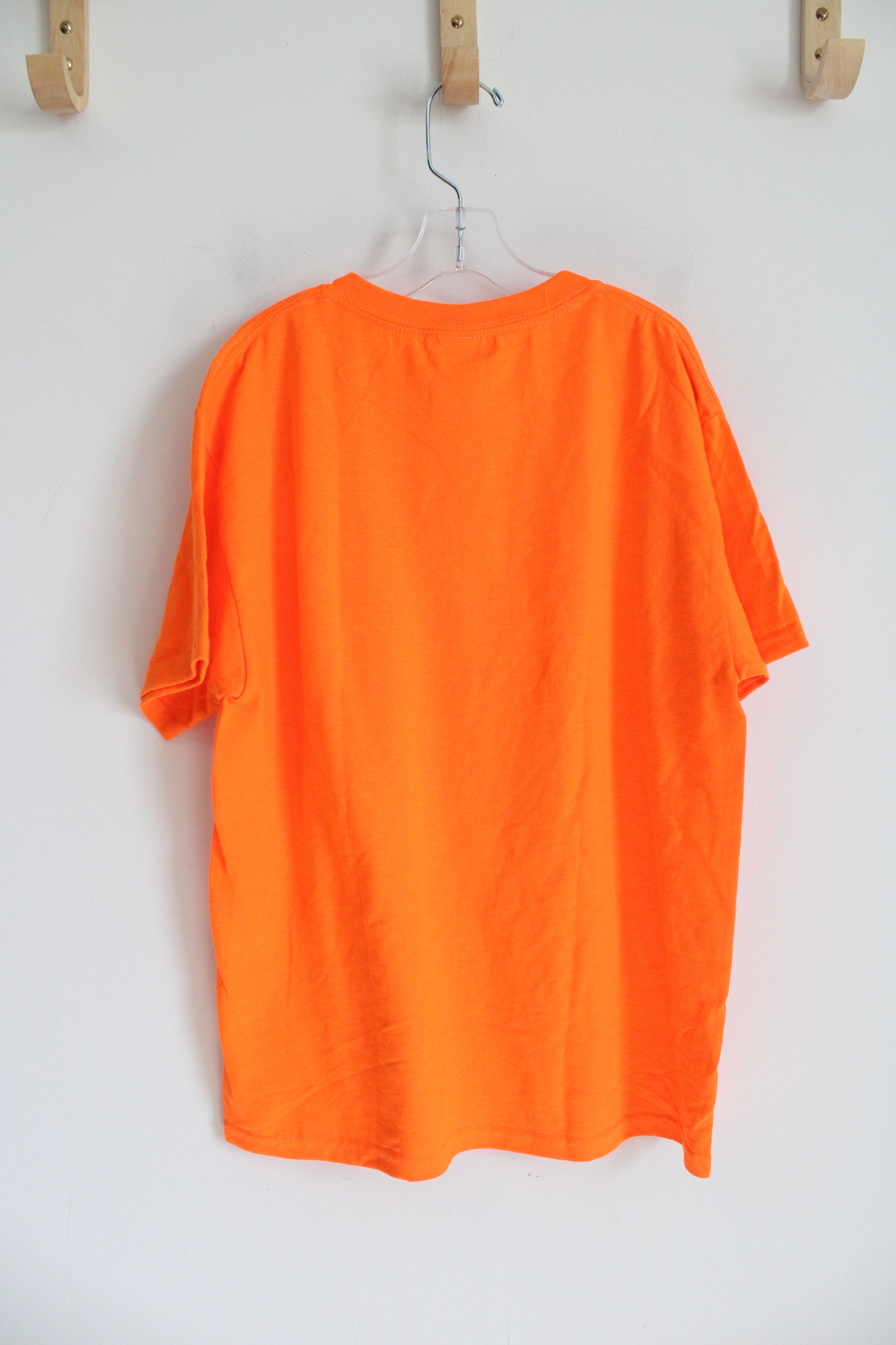 Gildan Neon Orange Shirt | Youth M (10/12)