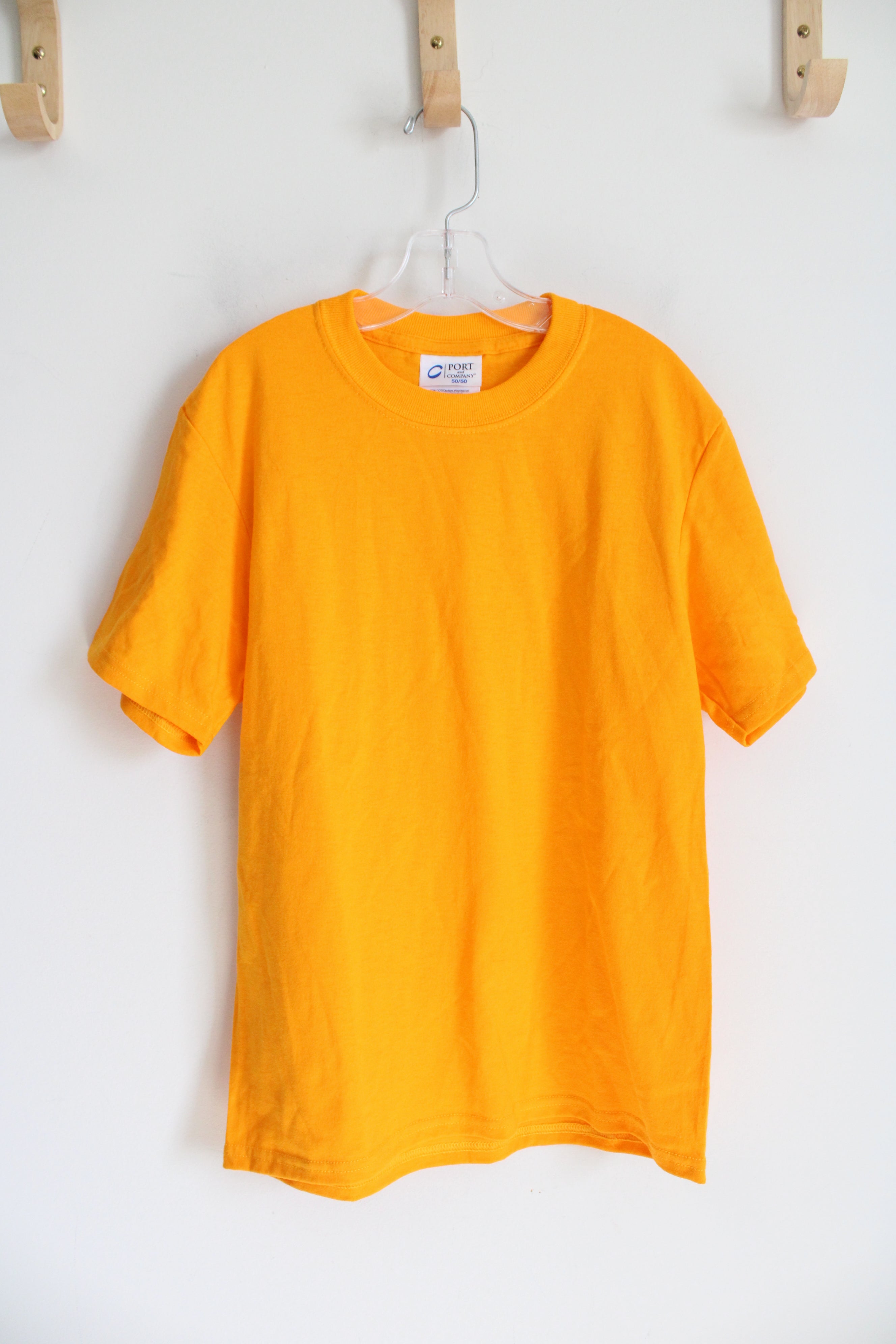 Port And Company Yellow Shirt | Youth M (10/12)