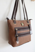 NEW Stone Mountain Brown Cornwall Leather Tote