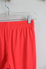 Under Armour Bright Coral Athletic Shorts | Youth L (14/16)