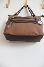 NEW Stone Mountain Brown Cornwall Leather Tote