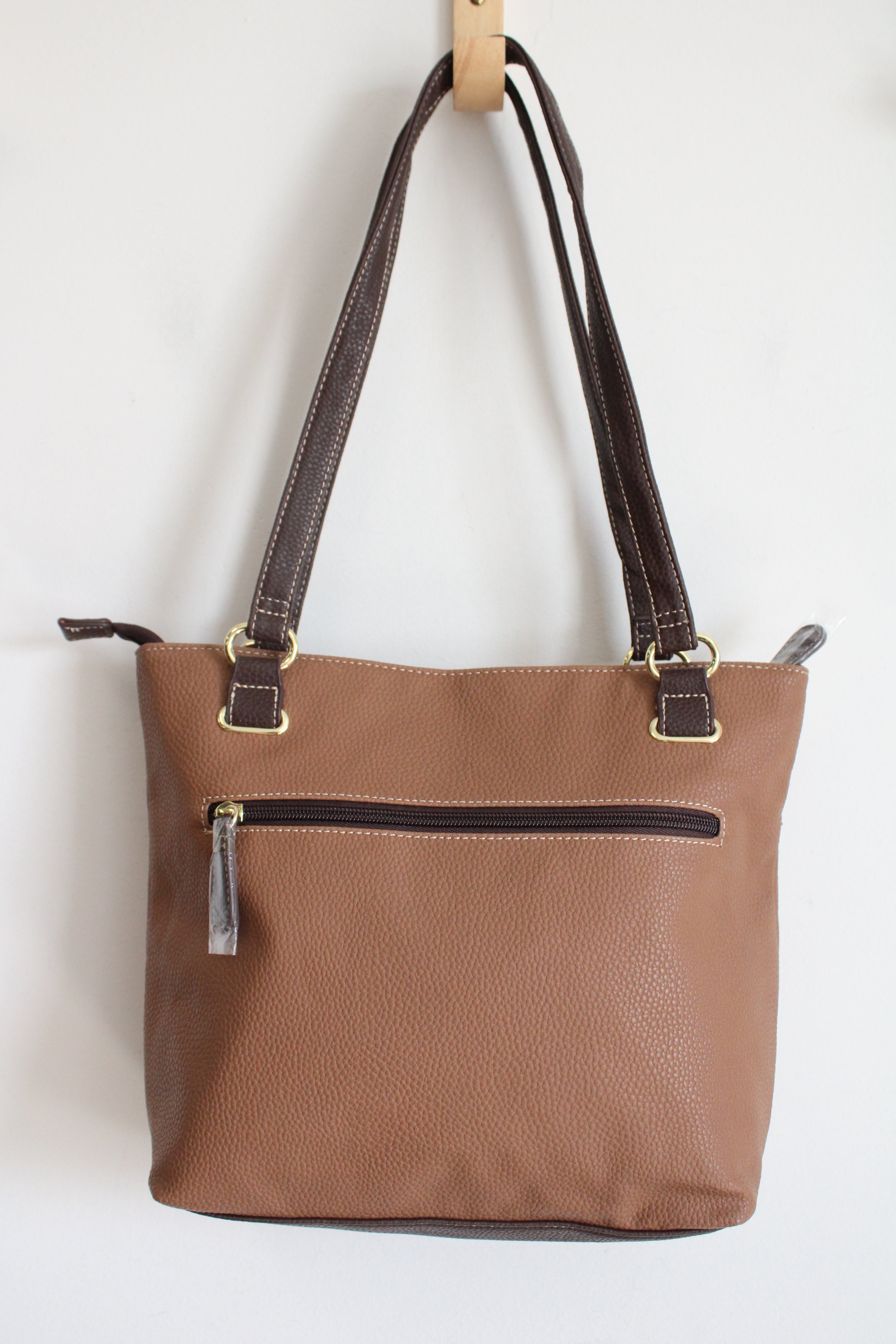 NEW Stone Mountain Brown Cornwall Leather Tote