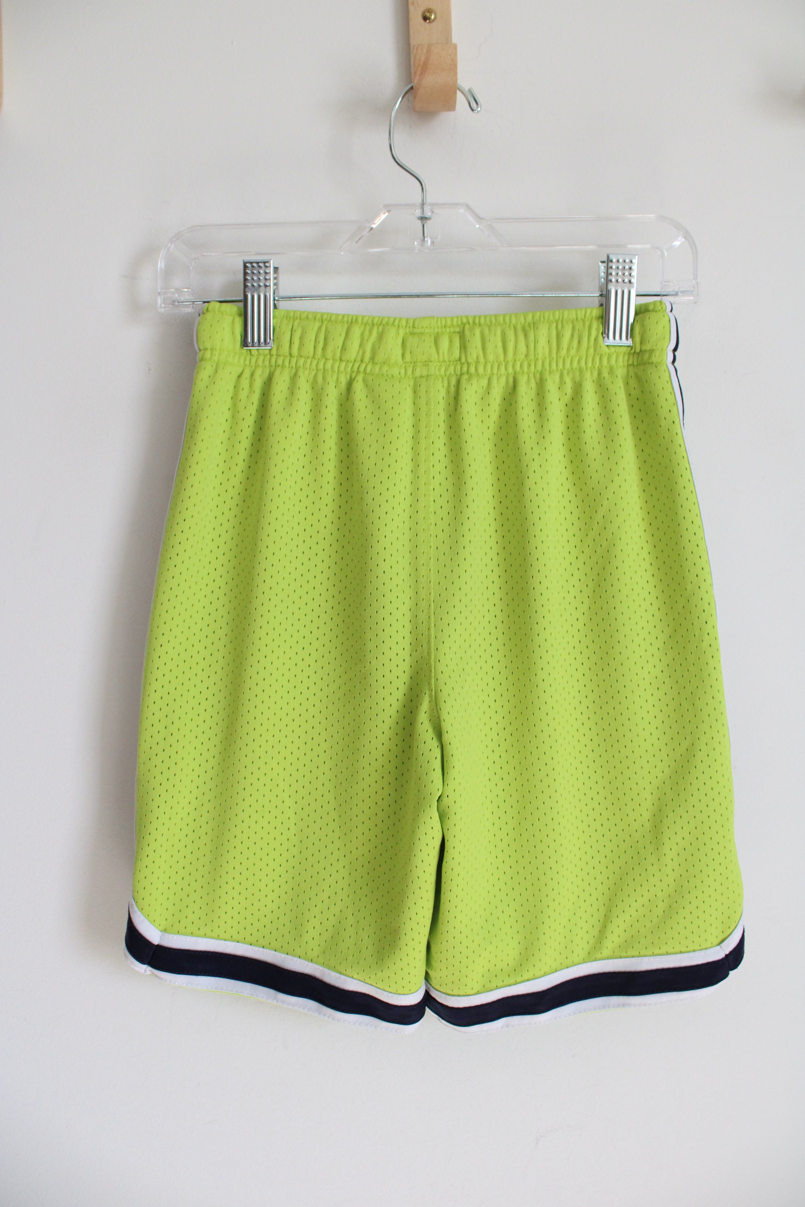 OshKosh Neon Green & Blue Basketball Shorts | Youth 8