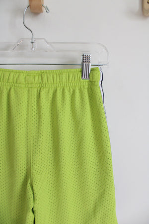 OshKosh Neon Green & Blue Basketball Shorts | Youth 8