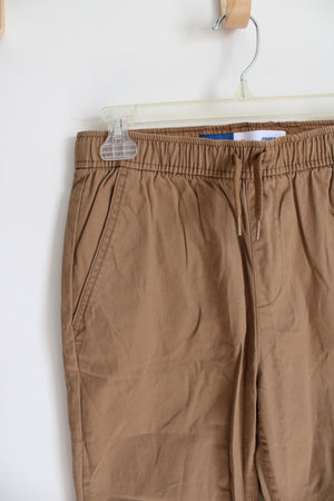 Old Navy Built-In Flex Tan Khaki Jogger Pants | Youth XL (14/16)