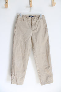 Lands' End Elastic Waist Khaki Pants | 10 Short