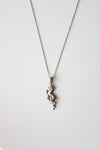 Chinese Dragon Sterling Silver Necklace