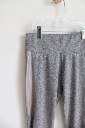 Justice Gray & Tan Leggings | Youth 12