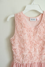 Children's Place Pink Ruffled Flower Tulle Dress | Youth XL (14)