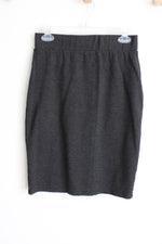 Mikarose Dark Gray Pencil Skirt | S