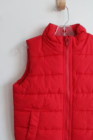 Baby Gap Red Puffer Vest | Youth 5