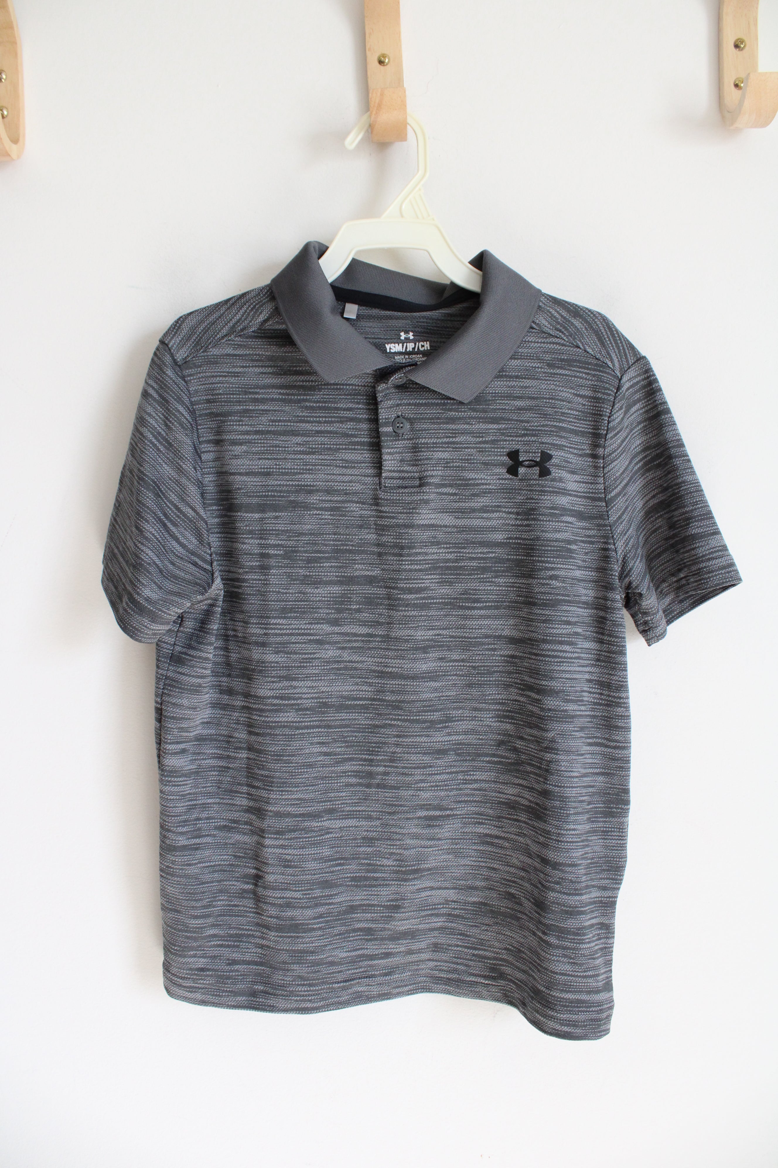 Under Armour Gray Polo Shirt | Youth S (8)