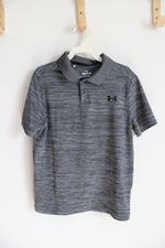 Under Armour Gray Polo Shirt | Youth S (8)