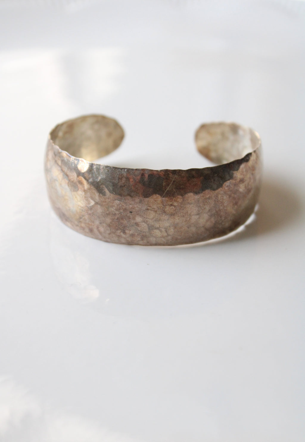 Hammered Sterling Silver Cuff Bracelet