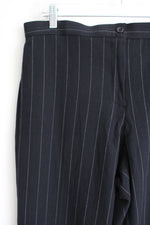Briggs New York Black Striped Trouser Pant | 16