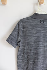 Under Armour Gray Polo Shirt | Youth S (8)