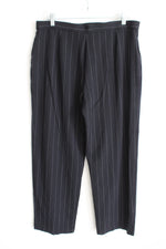Briggs New York Black Striped Trouser Pant | 16