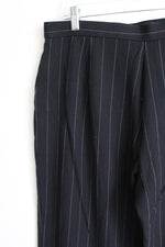 Briggs New York Black Striped Trouser Pant | 16