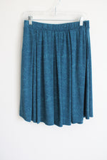Lularoe Blue Patterned Skirt | L