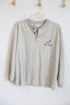 NFL Philadelphia Eagles Vintage Henley Fleece Pullover | XL