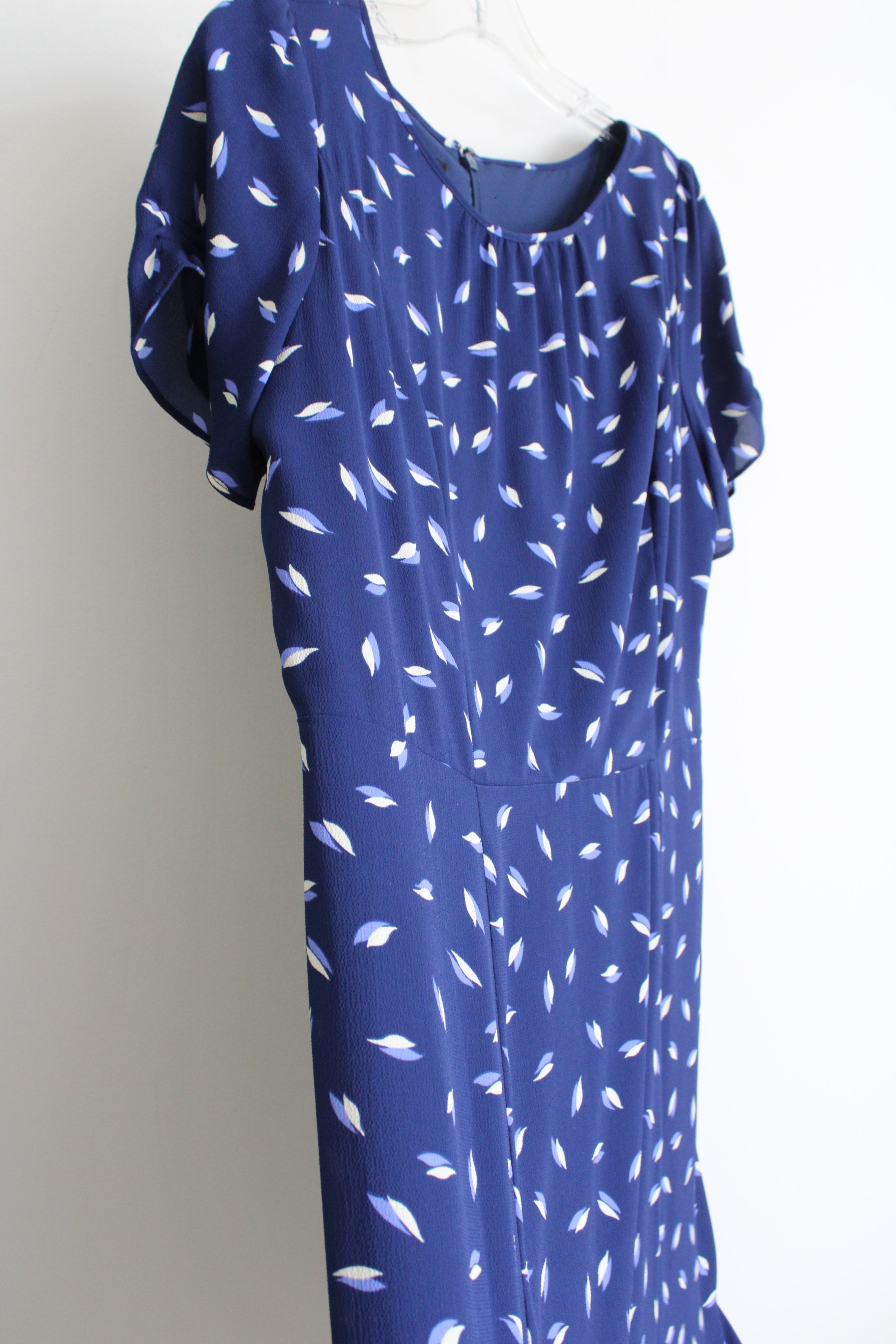 Talbots Blue Patterned Dress | 8