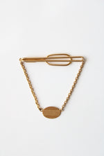 Swank Gold Tie Bar Clip