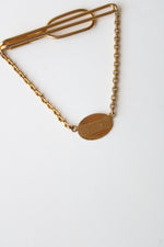 Swank Gold Tie Bar Clip