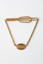 Swank Gold Tie Bar Clip