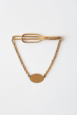 Swank Gold Tie Bar Clip