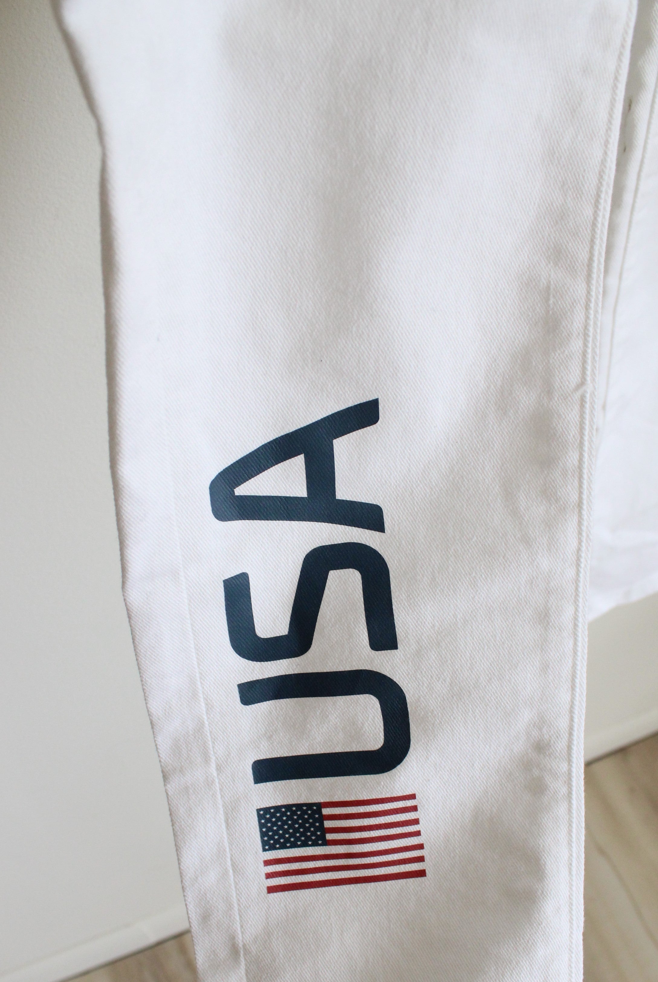 NEW Ralph Lauren White Team USA 2020 Olympics Jeans | 2