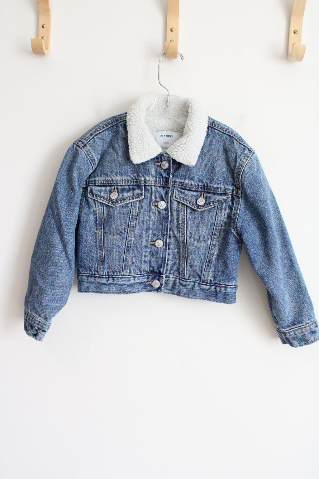 Old Navy Sherpa Lined Denim Jacket | 6/7