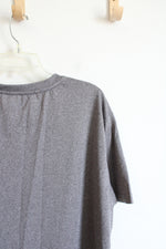 Reebok Gray Athletic Shirt | L