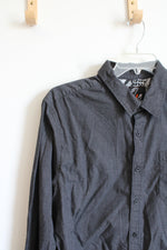 Amplify Dark Gray Button Down Shirt | XL