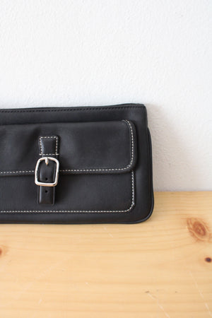 Coach Black Smooth Leather Bleecker Wallet