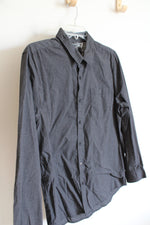Amplify Dark Gray Button Down Shirt | XL