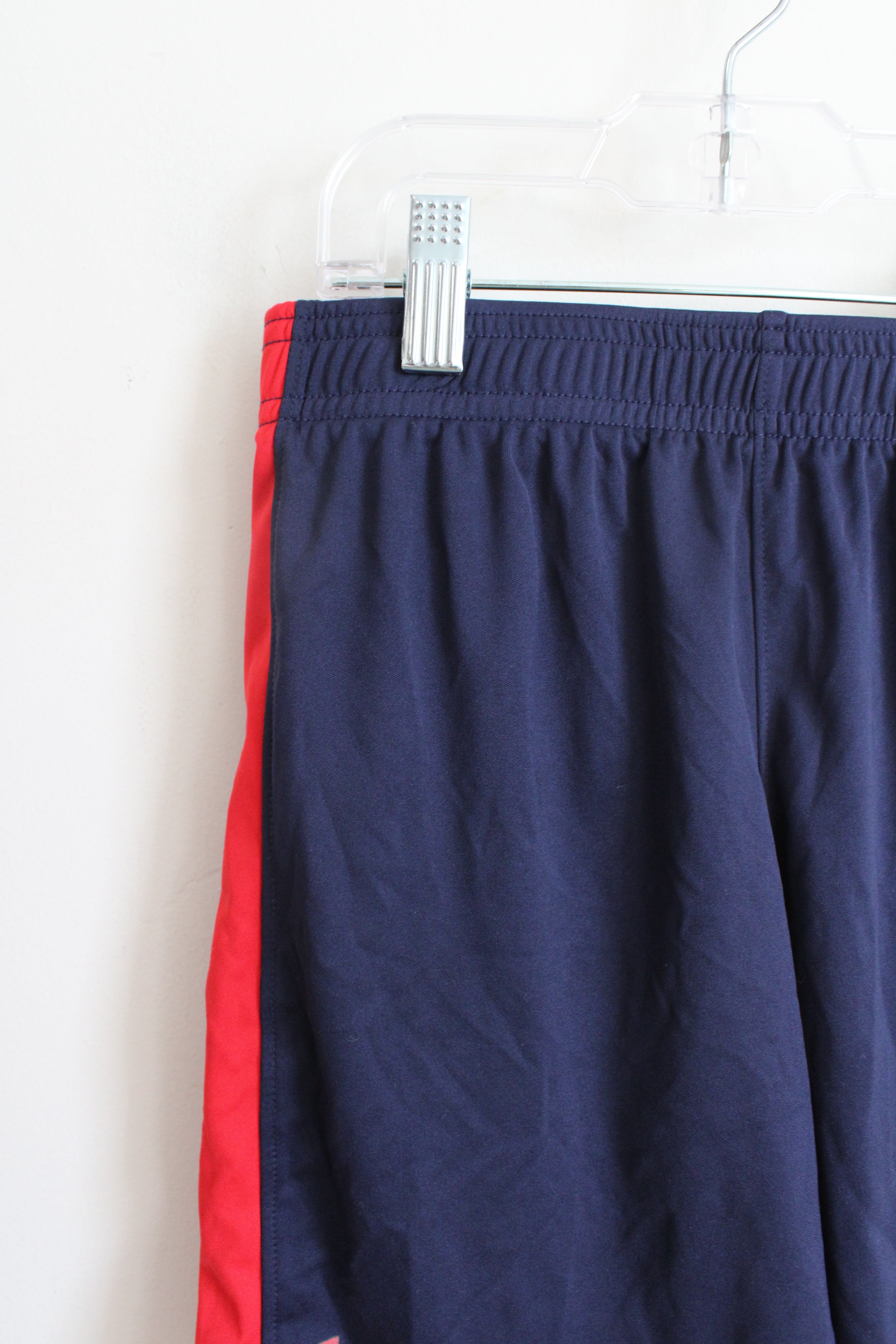 Under Armour Navy & Red Athletic Shorts | 7