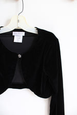 Jona Michelle Black Velvet Shrug | Youth 7