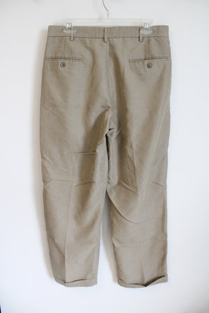 Dockers Tan Seude Brushed Trouser Pants | 32X32