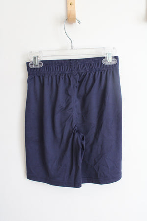 Under Armour Navy Athletic Shorts | Youth 7