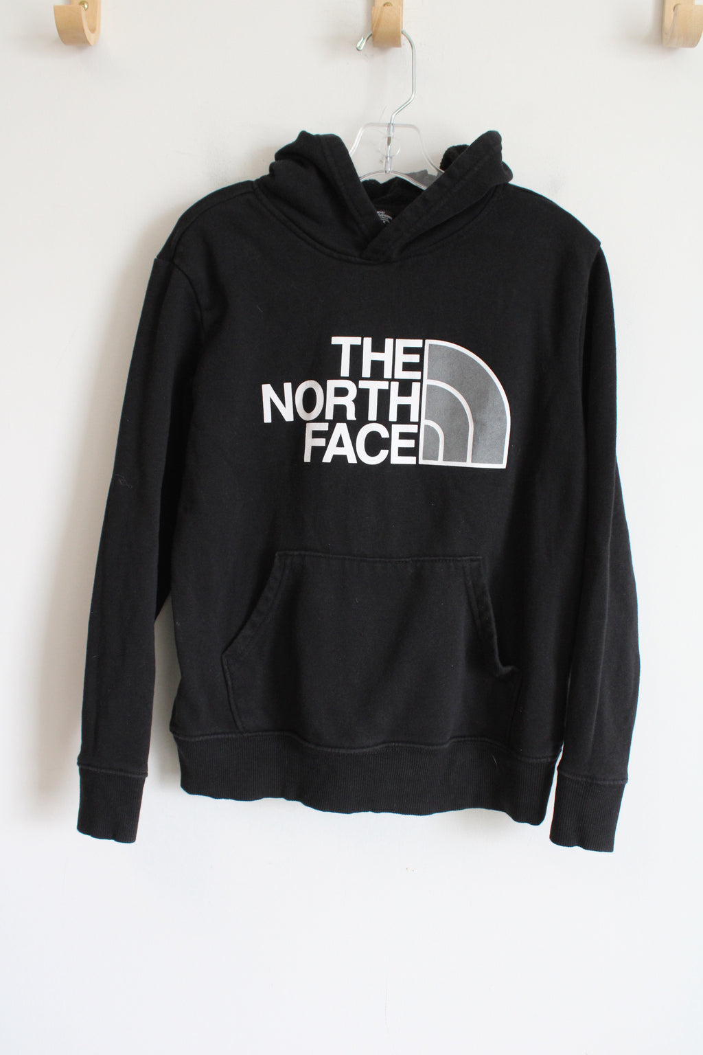The North Face Black Logo Hoodie | Youth L (12)