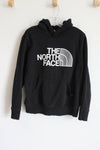 The North Face Black Logo Hoodie | Youth L (12)